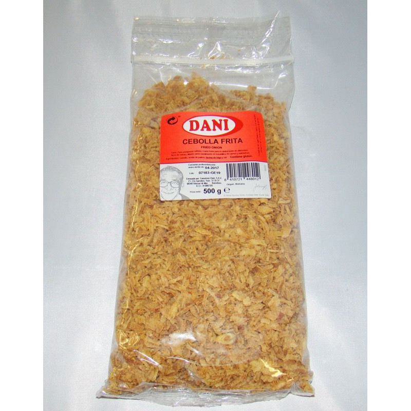 CEBOLLA FRITA DESH. BOLSA 5/500g